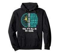 Trigeminal Neuralgia Warrior TN Nerve Pain Pullover Hoodie