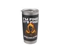 Trigeminal Neuralgia Warrior TN Nerve Pain Stainless Steel Insulated Tumbler