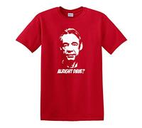 Trigger Alright Dave? Only Fools and Horses Cult TV Heavy Cotton t-Shirt Red