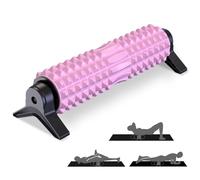 Trigger Point Foam Roller with Stand, 18" Medium Density Grid Foam Massage Roller, Deep Tissue & Muscle Recovery, Myofascial Release, Relieves Back Leg Shoulder Muscle Pain & Tightness for Circulation