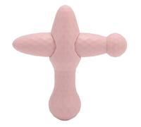 Trigger Point Massage Tool Handheld Myofascial Release Massager for Deep Tissue Relaxation Effective for Neck, Back, and Legs Perfected for Athletes and Active (Pinkish)