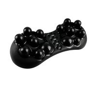 Trigger Point Massager, Cervical Back Massager with Acupressure Nodes, Shiatsu Device for Neck Shoulder Pain Relief, Occipital Release Tool for Muscle Knot Tension(Black-B)