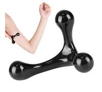 Trigger Point Massager - Self-Massage Cane for Back Pain, Portable Deep Tissue Hook | Compact Muscle Therapys Tool for Seniors, Athletes, Office Workers, Targeted Massage Aid for Neck & Shoulders