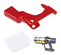 Trigger Replacement, Trigger Switch Compatible with Dyson V11/V10 Vacuum Cleaner, Extra Strong Power Switch Button Replacement, ABS Red Repair Part, Extended Design, Easy to Install Upgrade Tool