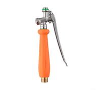 Trigger Sprayer Handle for Garden Hose - Brass Metal Spray Wand Nozzle Adjustable Mist Jet for Plant Watering Pest Control Car Cleaning Patio Driveway(small)