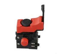 Trigger Switch Replacement for SBE650, BE561, and BE560 Power Drills - Compatible with Part Numbers 343409980 & 343409560, Black Plastic