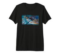 Triggerfish Fishing Trigger Fish Salt Water Art Premium T-Shirt
