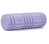 TRIGGERPOINT 12" Hollow Core Foam Roller, Deep Tissue Massage & Mobility, Muscle Recovery & Myofascial Release,Patented GRID Pattern, Lightweight Durable EVA Foam Easy to Clean,30cm x 10cm, Lavender
