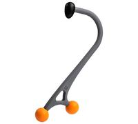 TriggerPoint AcuCurve Cane Massage Stick - Ergonomic Design for Targeted Pain Relief, Extra Firm Drop Tip & Double Massage Balls for Deep Tissue Knots, Neck, Back & Shoulder Muscle Relief, 42cm