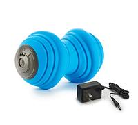 TriggerPoint Charge Vibe Vibrating Massage Roller - Compact 7" Design, 3-Speed Vibration for Pain Relief, Faster Muscle Recovery, Elevated Curves for Stretching & Squeezing, Rechargeable & Portable
