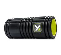 TriggerPoint Grid Foam Roller - Multi-Density Foam Surface, Firm Compression for Muscle Recovery, Pre/Post Workout Massage, Hollow Core, Trusted by Professionals, Free Online Videos, 33cm, Black