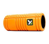 TriggerPoint Grid Foam Roller - Multi-Density Foam Surface, Firm Compression for Muscle Recovery, Pre/Post Workout Massage, Hollow Core, Trusted by Professionals, Free Online Videos, 33cm, Orange