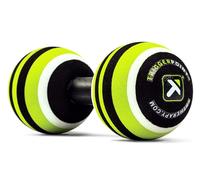 TriggerPoint MB2 Massage Ball - Improves Circulation,Posture and Muscle Recovery for Back and Neck,Adjustable Length for Targeted Muscle Relief,Compact and Travel Friendly,22cm x 10cm,Green