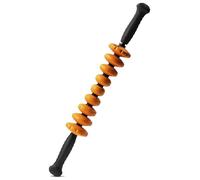 TriggerPoint STK Contour Handheld Massage Tool- Relieves Muscle Soreness and Speeds Up Recovery,9 Foam Spindles Increase Circulation and Improve Muscle Mobility,Travel Friendly,55cm x 3cm,Orange