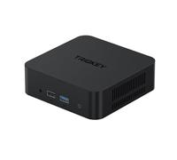 TRIGKEY Mini PC, Key-N100 (4C/4T, up to 3.4 GHz), 16 GB DDR4 500 GB SSD, Mini Desktop that supports 2 x 1000 m LAN, 2 x HDMI output, WiFi-5, BT5.0, Wake-on-LAN, Auto Power on