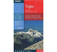 Triglav 1:25,000 Julian Alps - Sloveniae