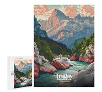 Triglav National Park, Slovenia - Decorative Jigsaw for Grown-Ups, 500 PCS, Gift for Winter Evenings - for Quiet Evenings And Focused Play