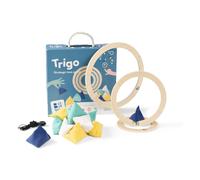 BS Toys - Trigo spel voor buiten - 3 ringen & 12 stoffen zakken - 2-4 spelers 6+