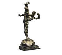 TriGold Bruce Lee Resin Sculpture, Modern Home Decor, Handmade Figure Statue for Living Room Office Desktop
