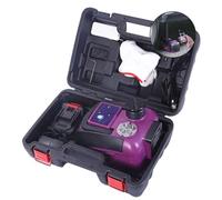 Trihelper Rechargeable Electric Car Jack Floor Jack 5 Ton Hydraulic Jack Lift 12V Tire Changing Emergency Kit with Cordless Remote Control for Trailer Truck SUV Sedan Vehicle MPV Emergency Repair Tyre
