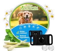 Trihood Natural Dog Tag for Flea & Tick Repels, Pendant Only, 1 Pack, Black