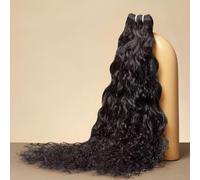 TRIIPPY Raw Cambodian Human Hair Single Curly Bundles,Water Wave Human Hair Bundles,Triple Lifespan Than Regular Virgin Hair,The Same Quality As Boutique Stores,No.1 Raw Hair Brand On Amazon(24 Inch)