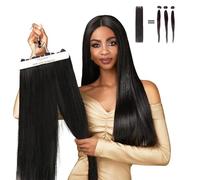TRIIPPY Raw Cambodian Human Hair Straight 3 Bundles,Triple Lifespan Than Regular Virgin Hair Bundle,No.1 Sales Of Raw Hair,Keep Silky And Bone Straight After Multiple Washes(20 22 24 Inches)