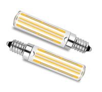 TRIJZHOU E14 LED Corn Light Bulb 10W, Dimmable Warm White 2700K 1000LM, Equivalent 100W Incandescent, E14 Small Edison Screw SES COB Bulbs for Home Lighting, Pack of 2