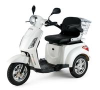 Electric Mobility Scooter Three Wheel 900W VELECO ZT15 WHITE RED BLUE