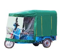 Trike Cover Compatible, Adult Tricycle Cover, Heavy Duty Oxford Cloth Tricycle Cover, Fit All 3-Wheel Bike or Motorcycles Outdoor and Indoor Storage(100 * 85cm/39.4 * 33.5in)