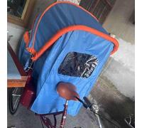 Trike Covers Waterproof Outdoor, Bike Covers Outdoor Storage Waterproof, Foldable Tricycle Awning, Accessories Fit for Various 3 Wheel Bike Types(Blue,60cm/23.6in)