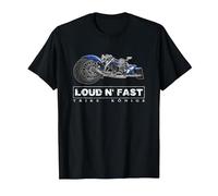 Trike Loud N' Fast Beautiful Trike Kings Design T-Shirt, Men, Black, Medium