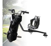Trike with Rear Casters, Kids Drift Trike, Ride on Tricycles with Swivel, Slide, and 360° Drift Features, Crazy Kart for Outdoor Drifting