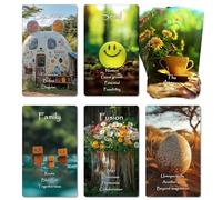 Trikendou The Answer Oracle Cards Deck, 78-Card Intuition Tarot Deck for Tarot Clarity, Suitable for Single & 3-Card Spreads