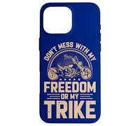 Triker Don't Mess With My Freedom Or My Trike Motorcycle Case for iPhone 16 Pro Max