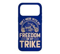 Triker Don't Mess With My Freedom Or My Trike Motorcycle Case for iPhone 17 Pro Max
