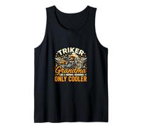 Triker Grandma Like A Normal Grandma Only Cooler Biker Tank Top