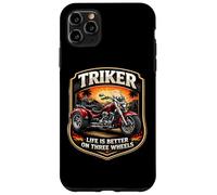 Triker Life Is Better On Three Wheels Motorbike Biker Owner Case for iPhone 11 Pro Max