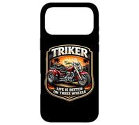Triker Life Is Better On Three Wheels Motorbike Biker Owner Case for iPhone 17 Pro Max