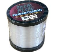 TrikFish Fluorocarbon Fishing Line - Bulk Spool of Fluoro, Clear Fluorocarbon Line for Saltwater & Freshwater - Virtually Invisible, Abrasion Resistant, Strong Knot Strength - Trik Fish