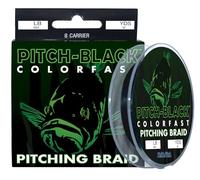 TrikFish Gator Braid - Braided Fishing Line - Trik Fish Fishing Line, Swamp Green, No Fade, Super Smooth Strength & Casting, Thin Diameter, 8 Strand Braid (Pitch Black, 65 Lb / 125 Yards)
