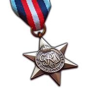 Trikoty The Arctic Star Military Medal WW2 Commonwealth British Military Award For | Army | Navy | RAF | REPLICA George VI Arctic Convoy Operations