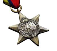 Trikoty The Burma Star Medal WW2 British Military Award For | Army | Navy | RAF | Replica