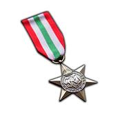Trikoty The Italy Star Military Medal WW2 Commonwealth British Military Award For | Army | Navy | RAF | REPLICA George VI
