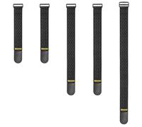 Trilancer Elastic Cinch Straps with Anti-Slip, 3 Size Combo(30+46+61cm) Heavy Duty Hook and Loop Storage Straps for Extension Cords, Cables, Ropes, Hoses, Bike, RV, Pant Garters,Garage Organization