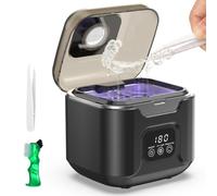 Triler Ultrasonic Retainer Cleaner, 48kHz, UV Light Mode, 240ml Tank