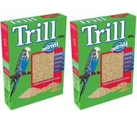 Trill Nutrivit Complete Budgie Food With Vitamins 500g (2 Pack)