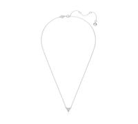 Trilliant-Cut Triangle Pendant Necklace, female, Swarovski, Necklaces, Gray, ONE SIZE, Accessories ONE SIZE