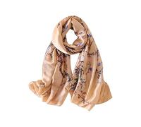 Trillion London® Silk Shawl Birthday Gifts for Women - Designer Silk Scarf | 180x90cm Large Wrap, Soft & Lightweight, Smooth Finish, Perfect for Spring, Summer, Autumn & Layering in Winter