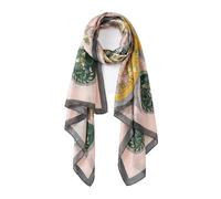 Trillion London® Silk Shawl Birthday Gifts for Women - Designer Silk Scarf | 180x90cm Large Wrap, Soft & Lightweight, Smooth Finish, Perfect for Spring, Summer, Autumn & Layering in Winter